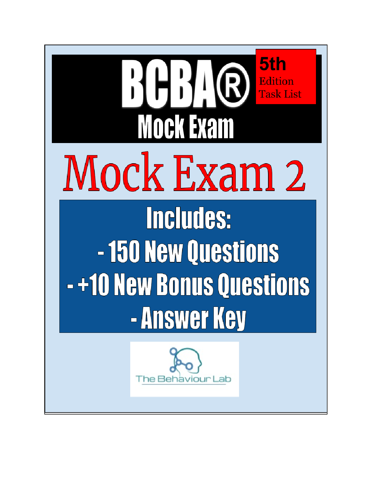 Preview image for 5th Edition BCBA Mock Exam 2 | Exam Explanation Guide 2 | 5th Edition Task List